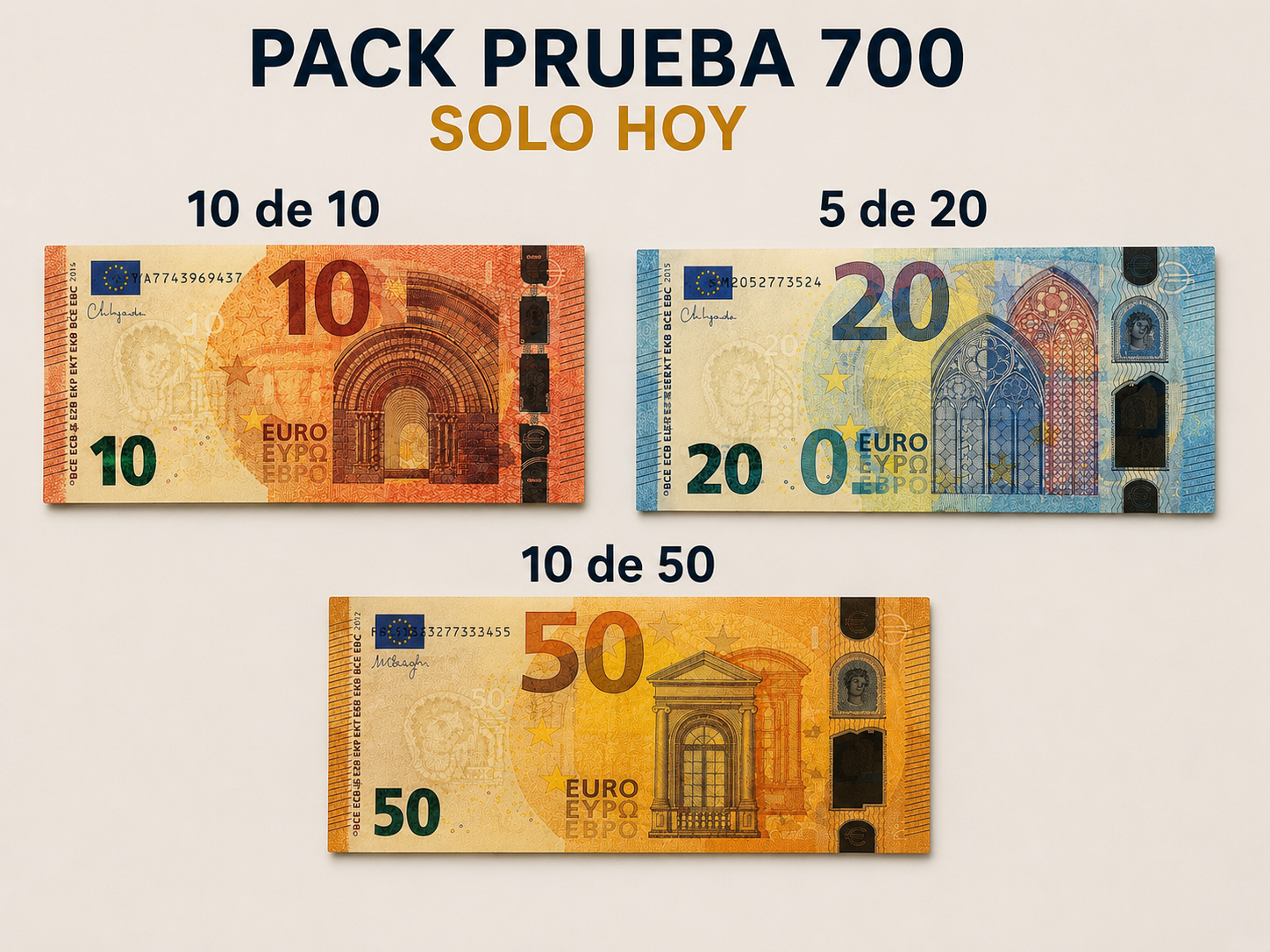 Pack prueba 700